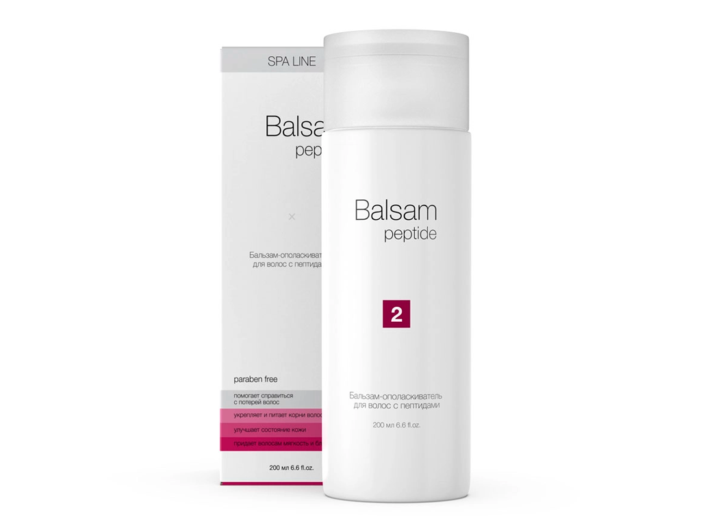 SPA LINE Бальзам для волос с пептидами